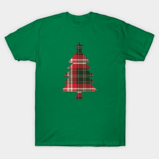 Tartan Christmas Tree T-Shirt
